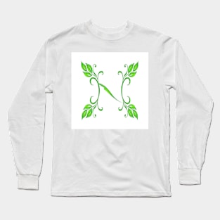 Letter - N Long Sleeve T-Shirt